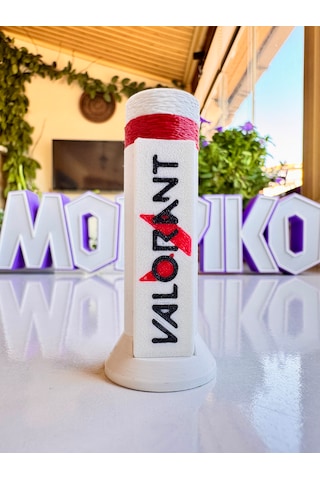 Valorant Tasarım Yükseklik Ayarlı Ekran Kartı Destek Aparatı