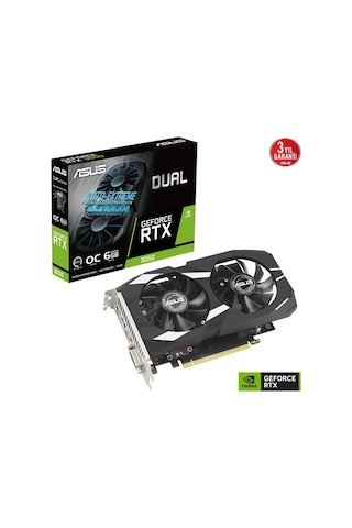 Asus Geforce Rtx 3050 6gb Dual Oc 96bit