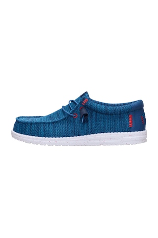 Hey Dude Wally Cru Stretch Canvas Erkek Terlik Mavi
