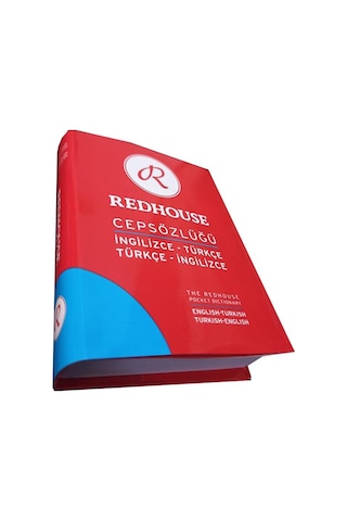 Redhouse Türkçe İngilizce Cep Sözlüğü Mavi 493 Sayfa 1 Adet 22.000 Kelime Hazneli Red House İngilizce Sözlük Mini Boy Cep