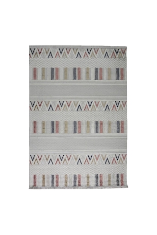 Arma Serisi Multi Renkli Etnik Desenli Modern Halı Mc 371 Çok Renkli