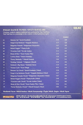 Müzik Cd'sidir Plak Değildir Cd Folky Dance Tunes Oyun Havaları