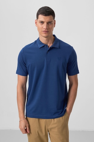 Standart Fit Basic Polo Yaka 3lü Paket Ekru-buz Mavi-parlament Erkek T-shirt - 87768 Mavi - Açık Mavi