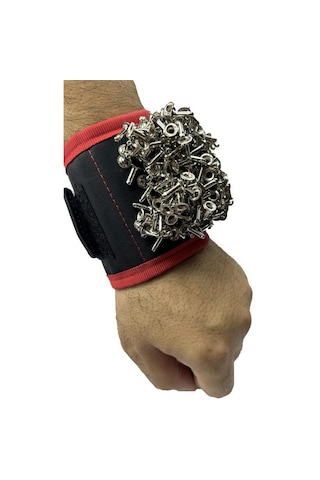 Mıknatıslı Bileklik Çivi Ve Vida Tutucu Bilek Çantası