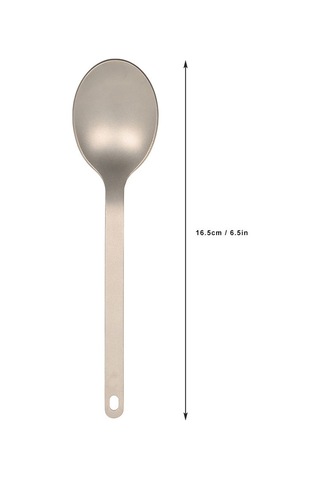 Tomshoo Titanyum Sofra Kaşığı Kesme Takımı, Ev, Açık Alan Ve Kamp İçin Sofra Eşyası Diğer Çok Renkli