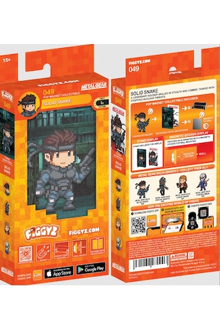 Figgyz Solid Snake 49 - Metal Gear Solid 1