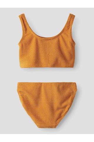 Name It Nkfzedu Kız Çocuk Bikini 13239562 Kahverengi
