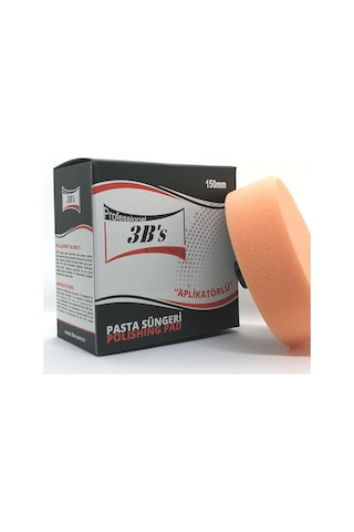 3b's Pasta Süngeri - Aplikatörlü - Turuncu - 150mm