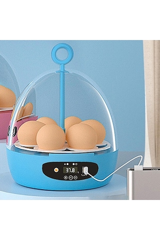 Diğer Suntek Mini 6 Yumurta Kuluçka Makinesi Hatcher Usb-otomatik-mavi