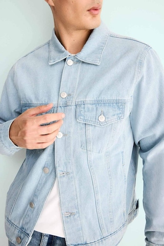 Defacto Regular Fit Düğmeli Jean Ceket F4741ax25aunm39 Mavi