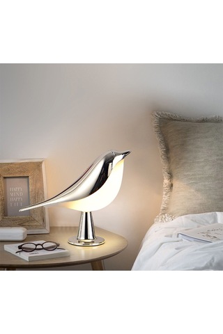 Yaozixa Kahverengi Ahşap Karga Figürlü Aromaterapi Led Lambası - Ev Odası/arka Pencere Işıklı Dekoratif Aydınlatma, Dokunmatik Şarjlı Diğer