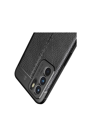 Oppo Reno 6 4g Kılıf Zore Niss Silikon Kapak Lacivert