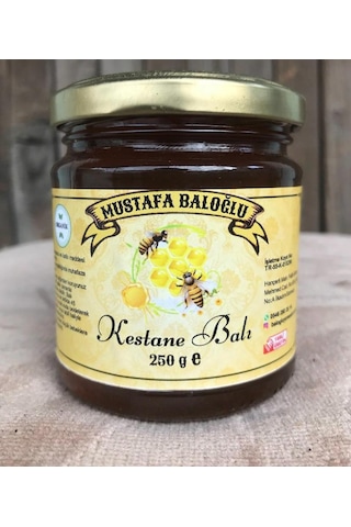 Mustafa Baloğlu Hakiki Karadeniz Kestane Balı 250 G