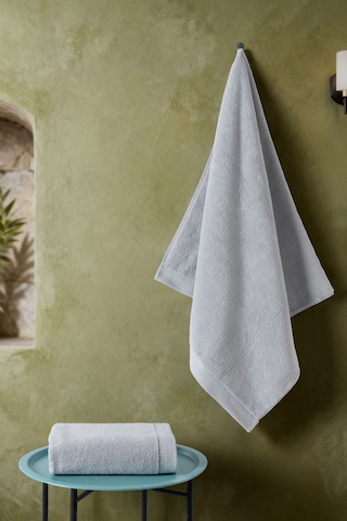 Varol Lord Serisi 2 Li Microcotton Havlu Seti 50x90 & 80x150 Cm, 500 Gsm gri