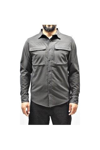 Mudwill Gri Flex Tactical Outdoor Taktik Gömlek Gri