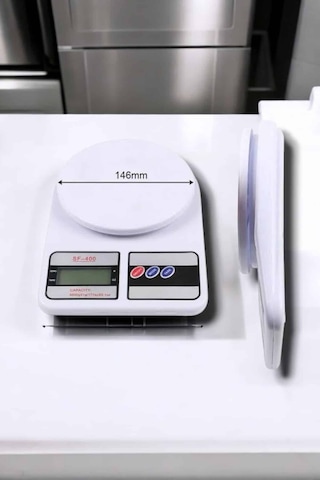 Tek Net Lcd Ekran Ve Otomatik Kapanma Özelliği İle Uzun Ömürlü Dijital Mutfak Tartısı Najmaddin Diğer