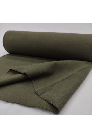 1 1 Bebe Kaşkorse Ribana Kumaş Kumaş Eni: 35 Cm Tüp %95 Pamuk %5 Elastan 070 Haki