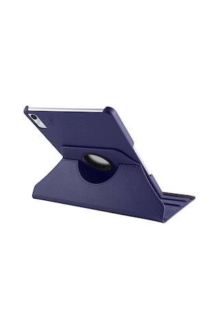Lenovo Tab P11 2.nesil 11.5 İnç Tb-350fu Dönebilen Standlı Tablet Kılıfı + Ekran Koruyucu + Kalem Kapaklı Kılıf