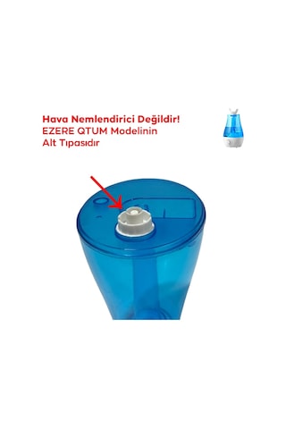 Ezere Qtum9 İçin Alt Tıpa- 5775 Beyaz Gül