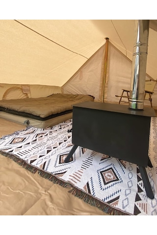 Campout - Pluton 3,20x3 Mt Kanvas Çadır Çok Renkli