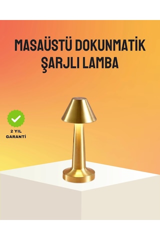 Modern Metal Masa Lambası 3 Işık Renkli Kademesiz Parlaklık Ayarlı Çok Renkli 15242051