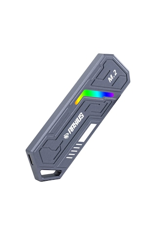 Raxius Dk03 Usb-a/type-c Kablolu Rgb 512gb 22x80 M.2 Nvme Taşınabilir Harici Ssd