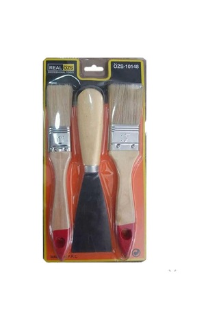 Real Özs Temizlik Fırçası 3Lü Set (ÖZS-10148)