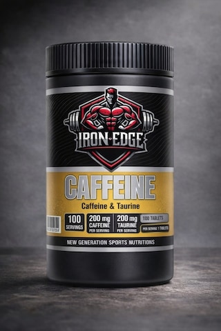 İron Edge Caffeine Kafein 100 Tablet İron Edge Caffeine Kafein 100 Tablet