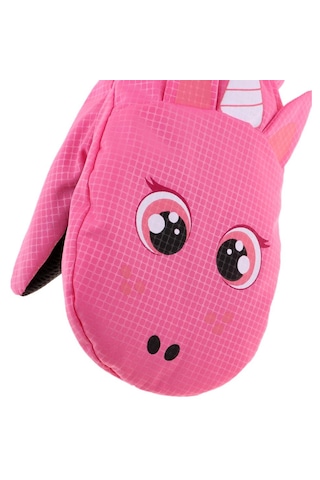 Suntek Çocuk Bebek Kış Eldivenleri Su Geçirmez Kayak Pembe-l Pembe L Çok Renkli