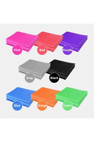 Ranyeek Pvc Hareket Matı: Katlanabilir Egzersiz Ped, Yoga Ve Yatırarak Oturma İçin, 173x61cm, Pembe Pembe