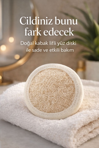 Kabak Lifli Lastikli Yüz Peeling Diski