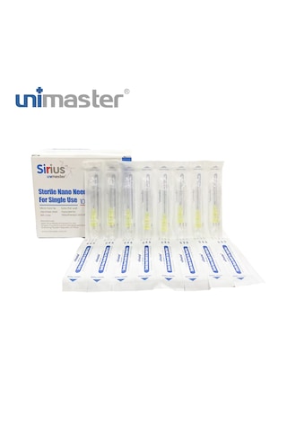 Unimaster Mezoterapi İğnesi 30 G X 4 Mm 100 Adet