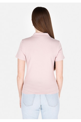 Colin's Colins Slim Fit Polo Yaka Düz Kadın Pembe Kısa Kol Tişört Cl1073834 Cl1073834 Q1.v2 Pın Pembe