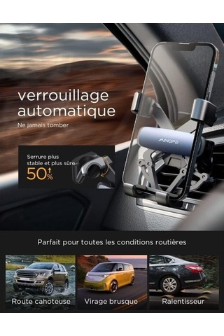 Yingfu Araba Telefon Tutucu, Yerçekimi Tipi, Havalandırma Menfezi 2022 Yükseltme Otomatik Diğer Diğer