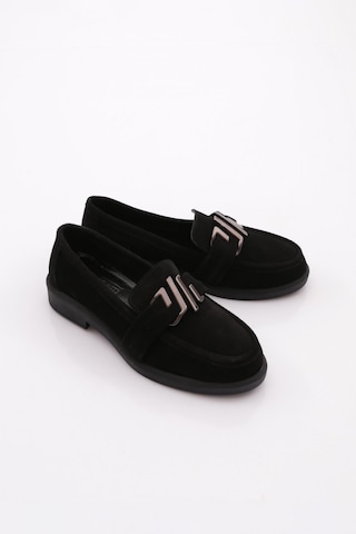 Dgn 527 Kadın Loafer Ayakkabı Siyah