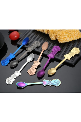 Homyl Düğün Parti Paslanmaz Çelik Kahve Çay Altın