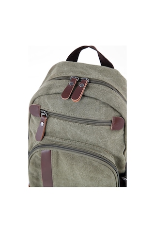 Ççs 51810 Kanvas Kumaş Sırt Çantası Haki