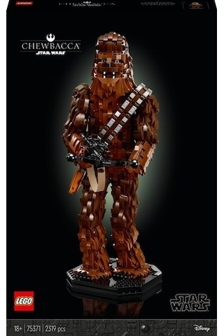 LEGO Star Wars Chewbacca 75371 Yetişkinler İçin İnşa Edilebilen Koleksiyonluk Figür Yapım Seti 2319 Parça