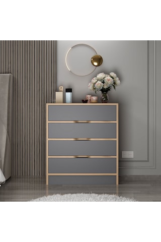 Elina Şifonyer 4ç - Dore Antrasit