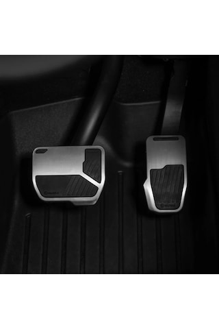 Haloblk Nothing - Tesla İçin Alaşımlı Araç Pedal Kapakları