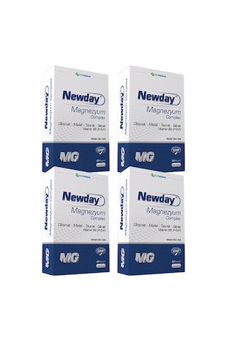 Newday Magnezyum Complex 4X Newday Magnezyum Complex 4X