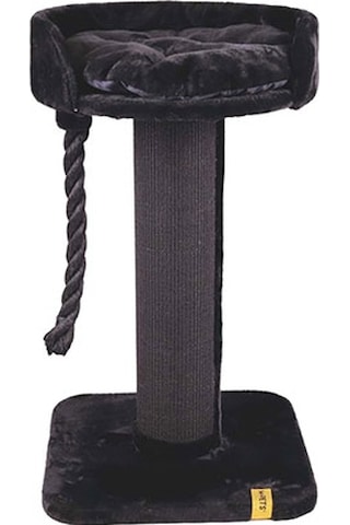 M-pets Panther Premium Liana Tırmalama Tahtalı Kedi Ağacı Siyah 55x55x96 Cm 244-54015.01