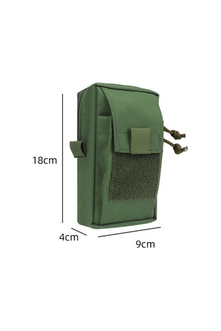 Sones H249 Outdoor Ekipmanları Omuz Askısı Eklenti Çantası Çok Fonksiyonlu Spor Bel Çantası Yeşil