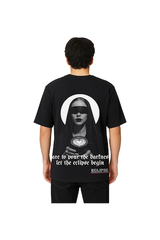 Eclipse Oversize T-shirt Siyah