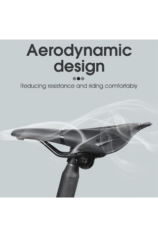 Dancemonkey Konforlu Bisiklet Sele - Ergonomik, Havalandırmalı, Su Geçirmez, Prostat Desteği Mtb/yol Bisikleti Selesi Siyah Siyah