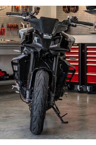 Yamaha Mt-09 Uyumlu Aerodinamik Yan Grenaj Aksesuar Seti Siyah