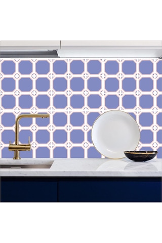 İbm4540 Mutfak Tezgah Arası Kendinden Yapışkanlı Folyo Kaplama Fayans Desen 60cmx100cm