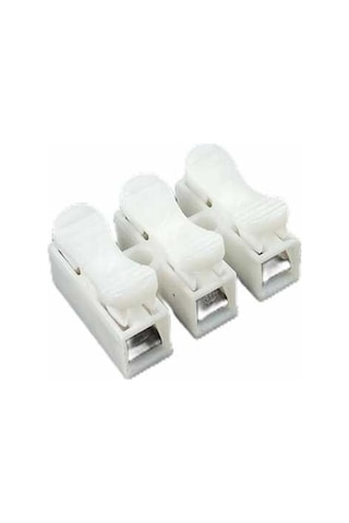 Mandallı Vidasız Klemens Basmalı Tip 3 Lü 3 Pin 100 Adet
