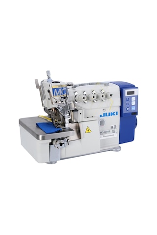 Juki Mo-6814s Kafadan Motorlu Full Otomatik 4 İplik Overlok Makinesi İplik Kesmeli Ayak Kaldırmalı