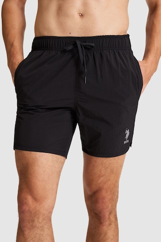 U.s. Polo Assn. Erkek Siyah Deniz Şortu 50322257-vr046